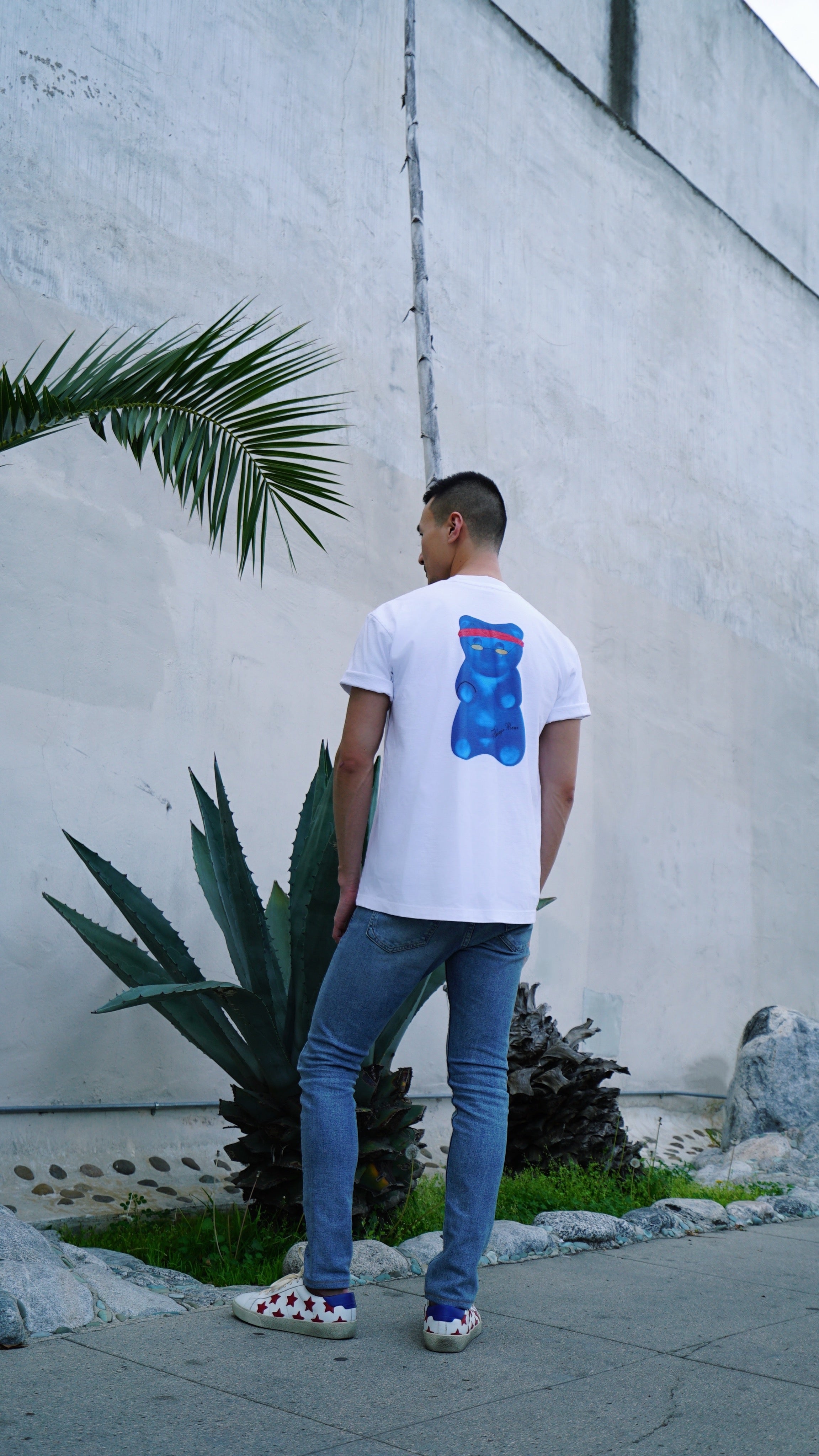 Thuggie Bear Tee-BLUE – PDAthelabel